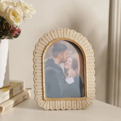 Starburst Photo Frame Large – Silver