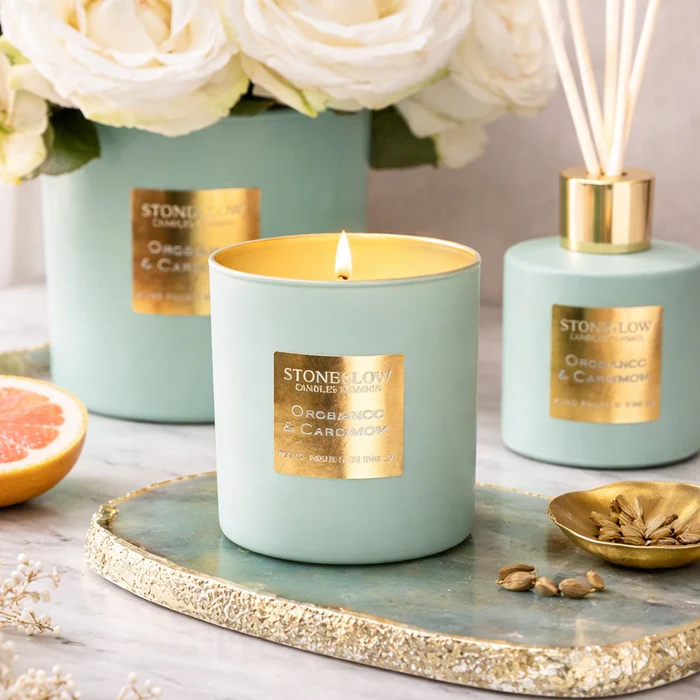 Luna Candle - Oroblanco & Cardamom
