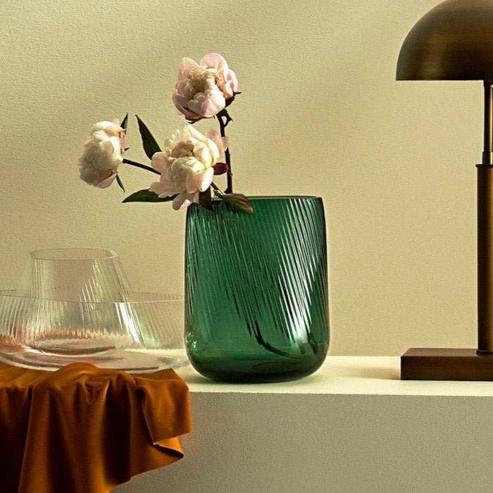 Opti Glass Vase Tall - Green