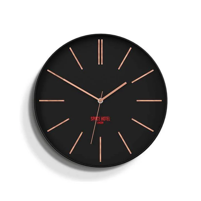 Sci-Fi Sid Wall Clock 35cm - Black